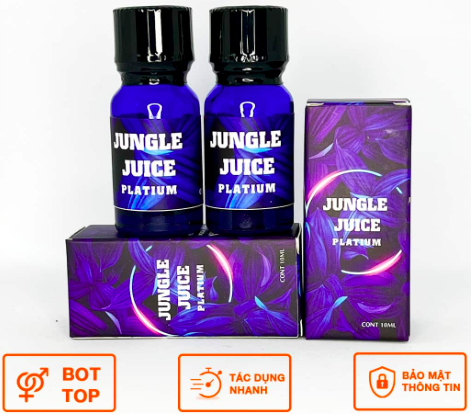  So sánh Chai hít tăng khoái cảm Popper Jungle Juice Platium - Chai 10ml tăng khoái cảm loại tốt