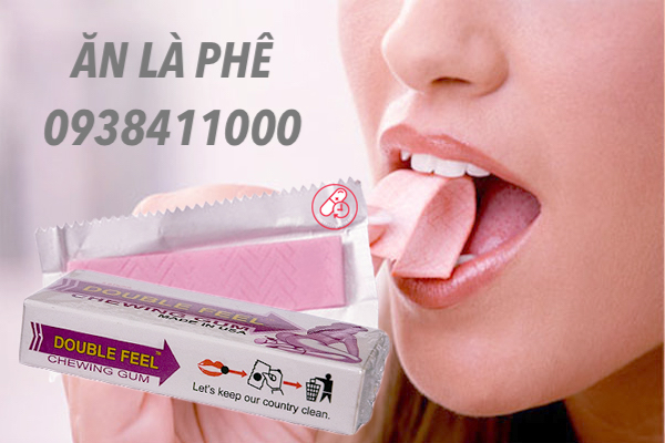  Giá sỉ Singum Double Feel Chewing Gum kẹo cao su kích dục nữ chính hãng Mỹ giá sỉ