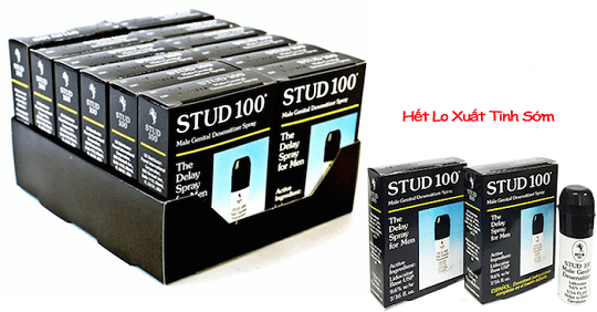  Review Stud 100 Spray chính hãng chai xịt chống xuất tinh sớm kéo dài thời gian xts cao cấp