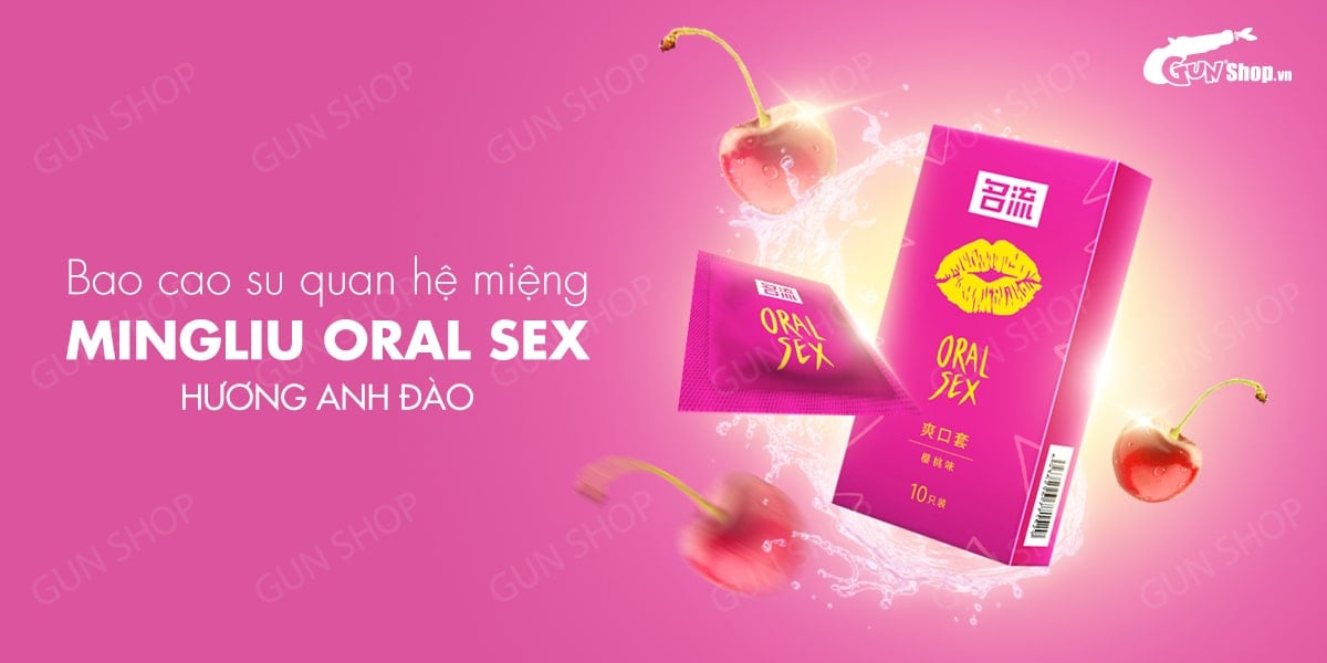  Thông tin Bao cao su quan hệ miệng Mingliu Oral Sex - Hương anh đào - Hộp 10 cái có tốt không?