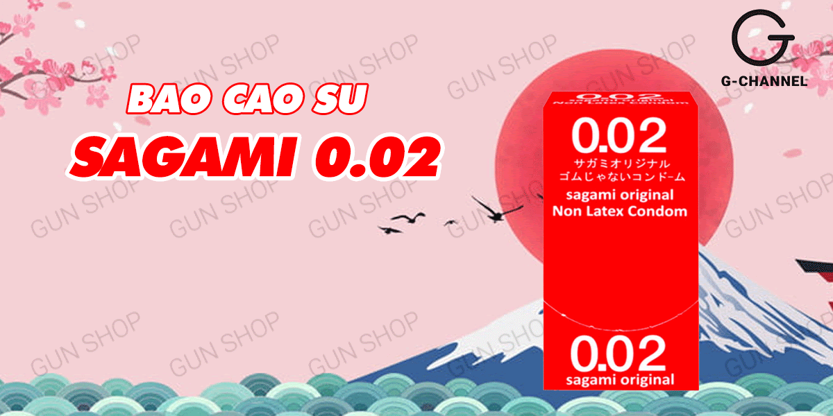  So sánh Bao cao su Sagami 0.02mm - Siêu mỏng - Hộp 12 cái giá rẻ