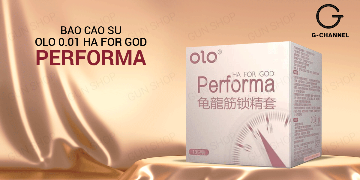  Review Bao cao su OLO 0.01 Performa Ha For God - Siêu mỏng kéo dài thời gian - Hộp 10 cái mới nhất