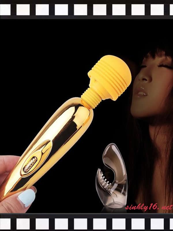  Đánh giá Chày Massage Sextoy Mạ Vàng Sang Trọng Quý Phái – AV04 hàng xách tay