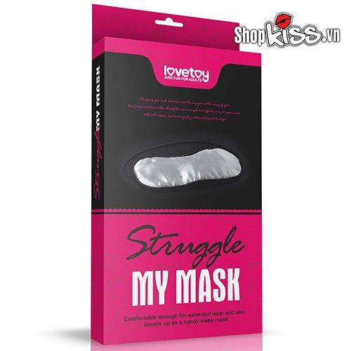  Giá sỉ Đồ chơi bạo dâm bịt mắt Struggle My Mask LoveToy nhập khẩu