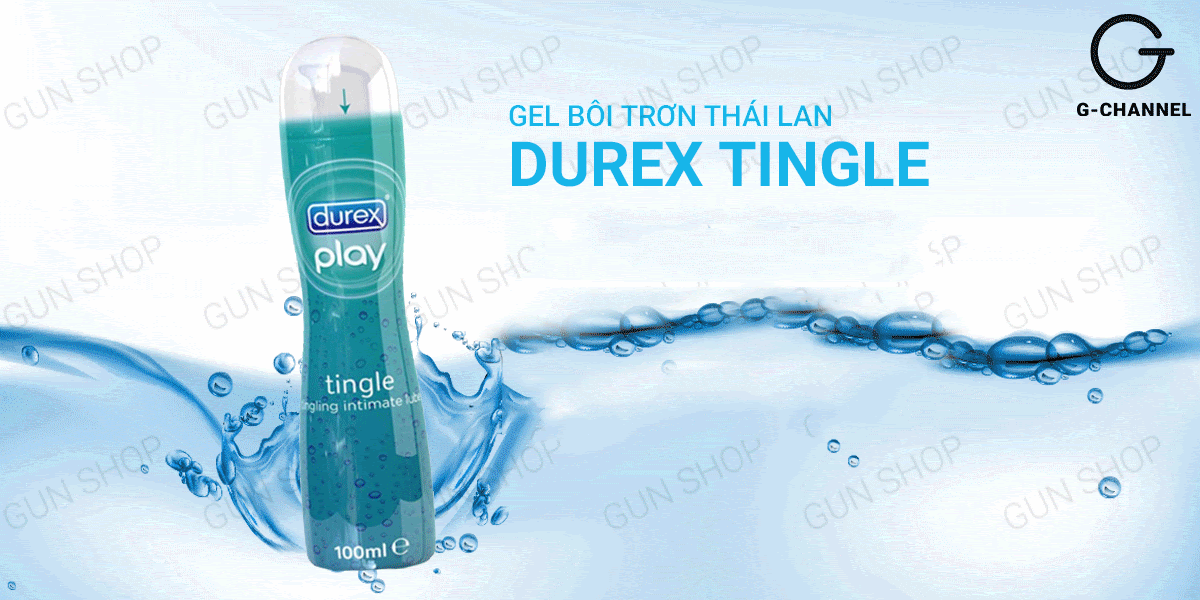  Phân phối Gel bôi trơn mát lạnh - Durex Tingle - Chai 100ml giá sỉ
