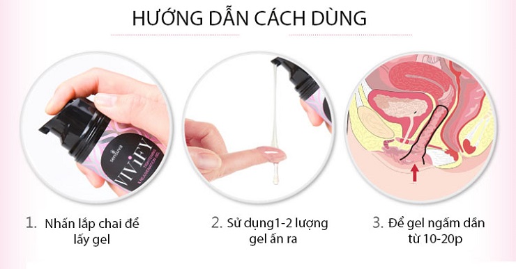  Phân phối Gel bôi trơn se khít âm đạo kéo dài cực khoái cho nữ giới ViViFy Made in USA giá tốt