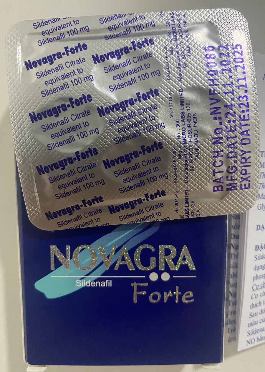  Cửa hàng bán Thuốc Novagra Forte 100mg cương dương Ấn Độ chống xuất tinh sớm tăng sinh lý giá sỉ