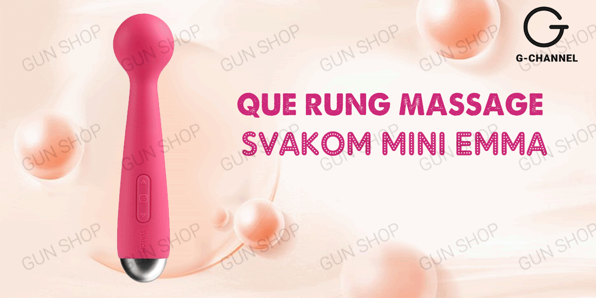  Sỉ Que rung massage điểm G rung cực mạnh sạc điện - Svakom Mini Emma hàng mới về
