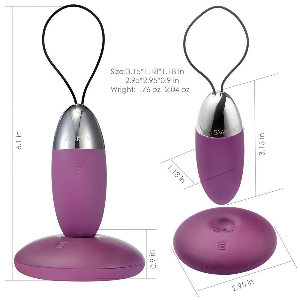  Cửa hàng bán Trứng rung điều khiển từ xa Svakom Luna Selene không dây cao cấp sextoy tình yêu tốt nhất